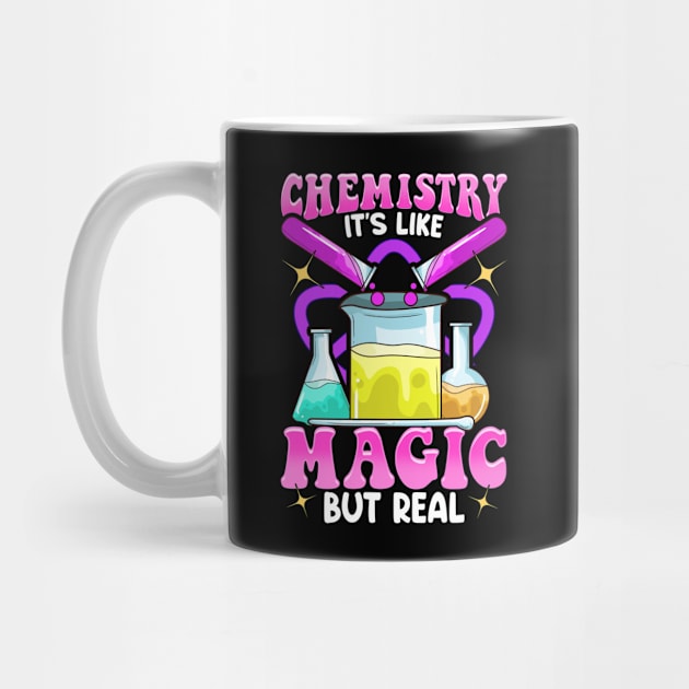 Chemistry: It's Like Magic But Real Science Pun by theperfectpresents